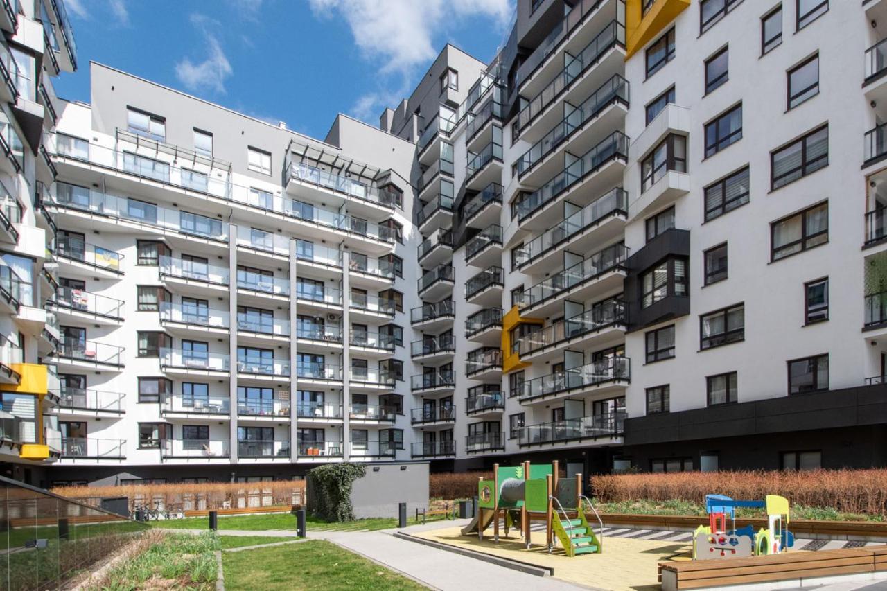 Warsaw Night Apartments Metro Plocka Luaran gambar